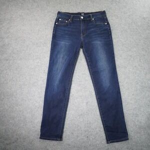 GAP Jeans Womens 25 Girlfriend Stretch Skinny Mid Rise Denim Pants‎